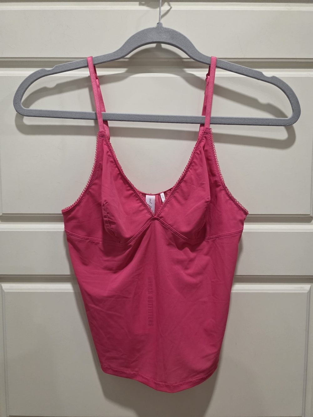 Hot Pink Adjustable-Strap Tank